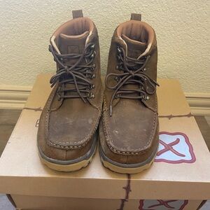 Twisted X Men’s 6” Work Boot Size 9M Color Brown
